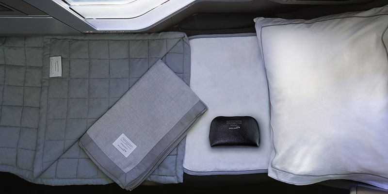 Details about   British Airways Amenity Bag By The White Company Empty  Business/First Class 7x5 