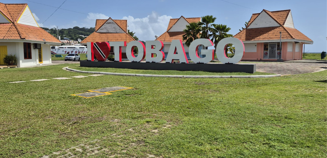 I love Tobago sign